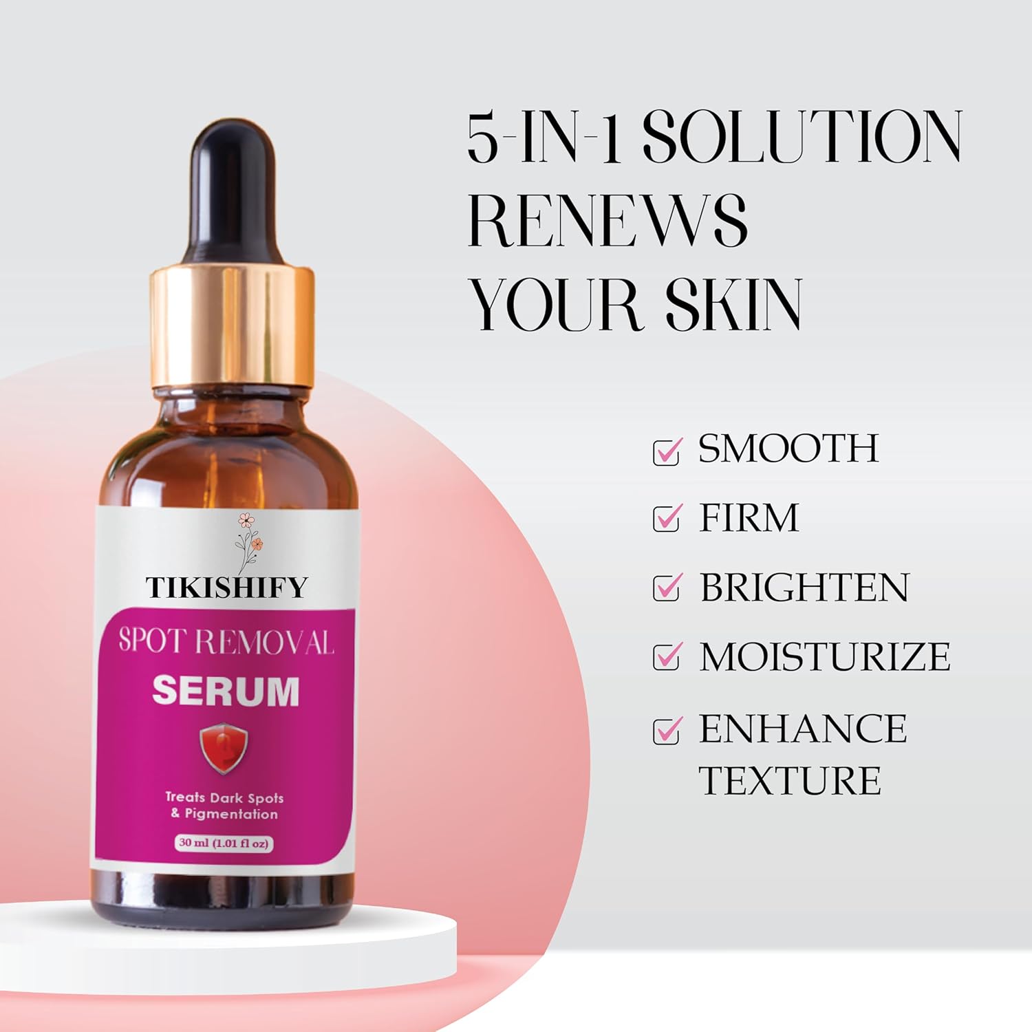 Spot Removal Serum, Treats Dark Spots & Pigmentation, 30ml (1.01 fl oz)