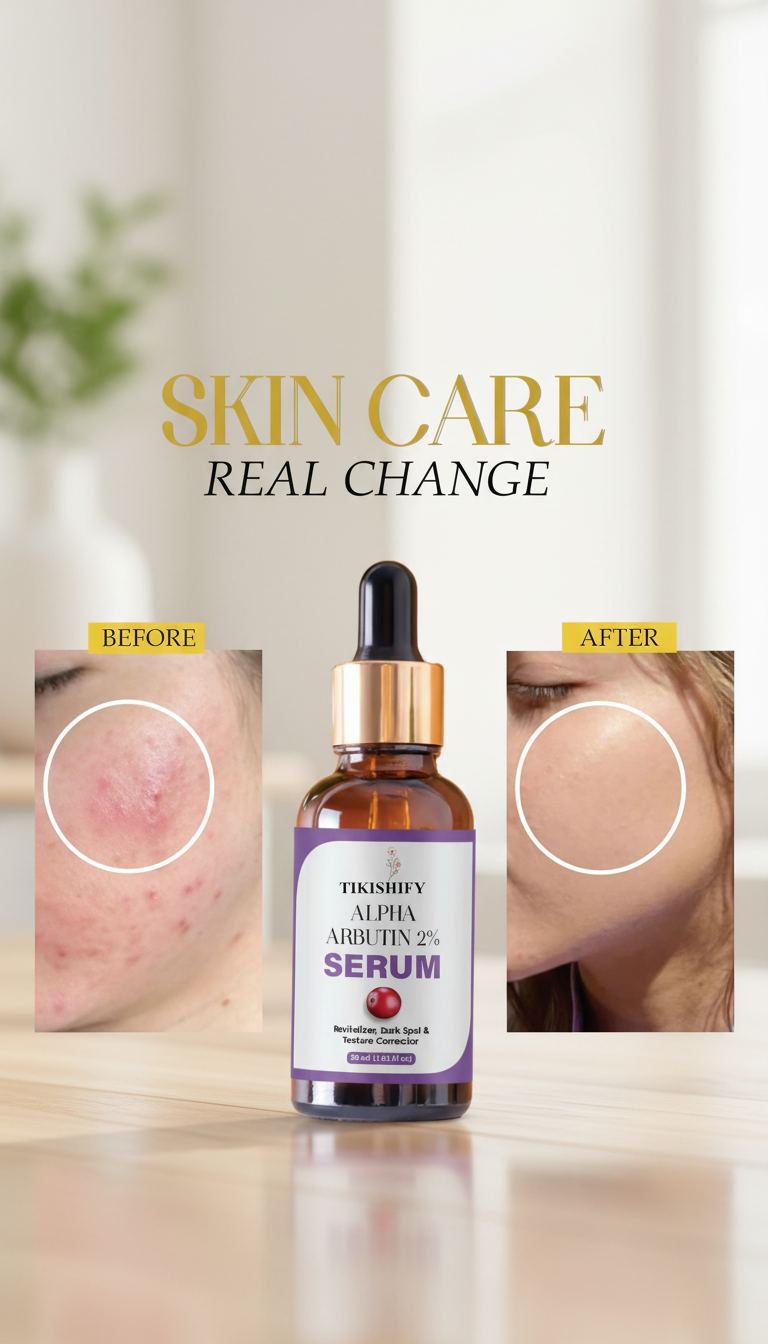 Alpha Arbutin 2% Serum, Revitalizer, Dark Spot & Texture Corrector, 30ml