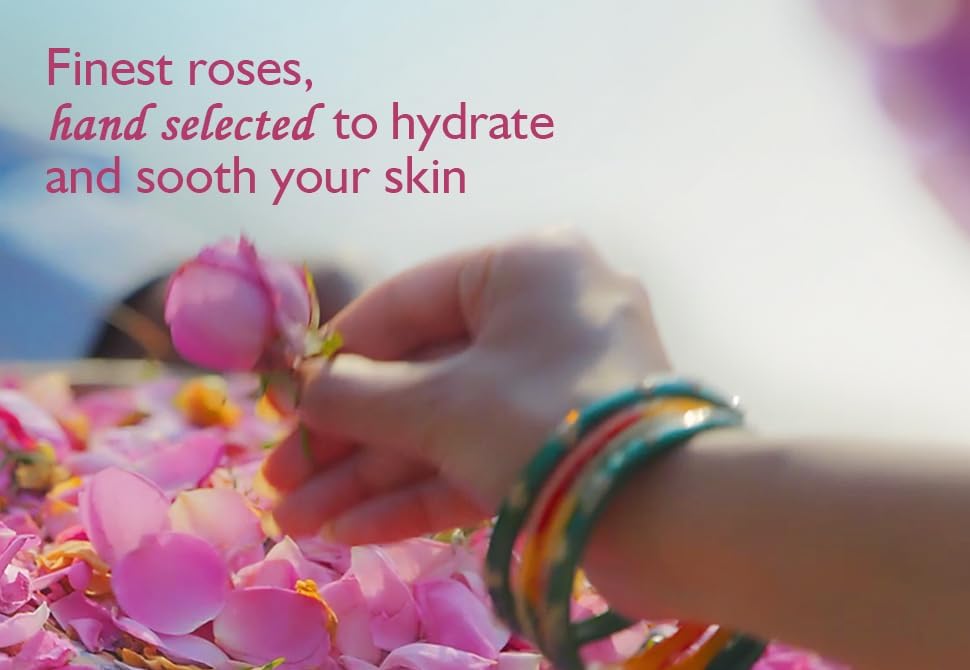 Dabur Gulabari Premium Rose Water/Face Toner - 400ml | No Paraben | Alcohol Free | Cleanses, Hydrates & Moisturises Skin | Balances & Restores Skin's pH Levels | For All Skin Types