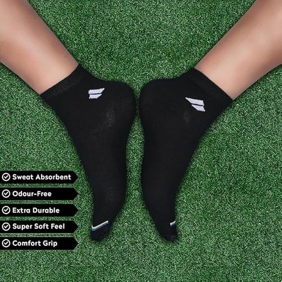 SJeware Unisex Cotton Men And Women Solid Ankle Length Socks (Pack Of 5) Sjw-2013, Assorted