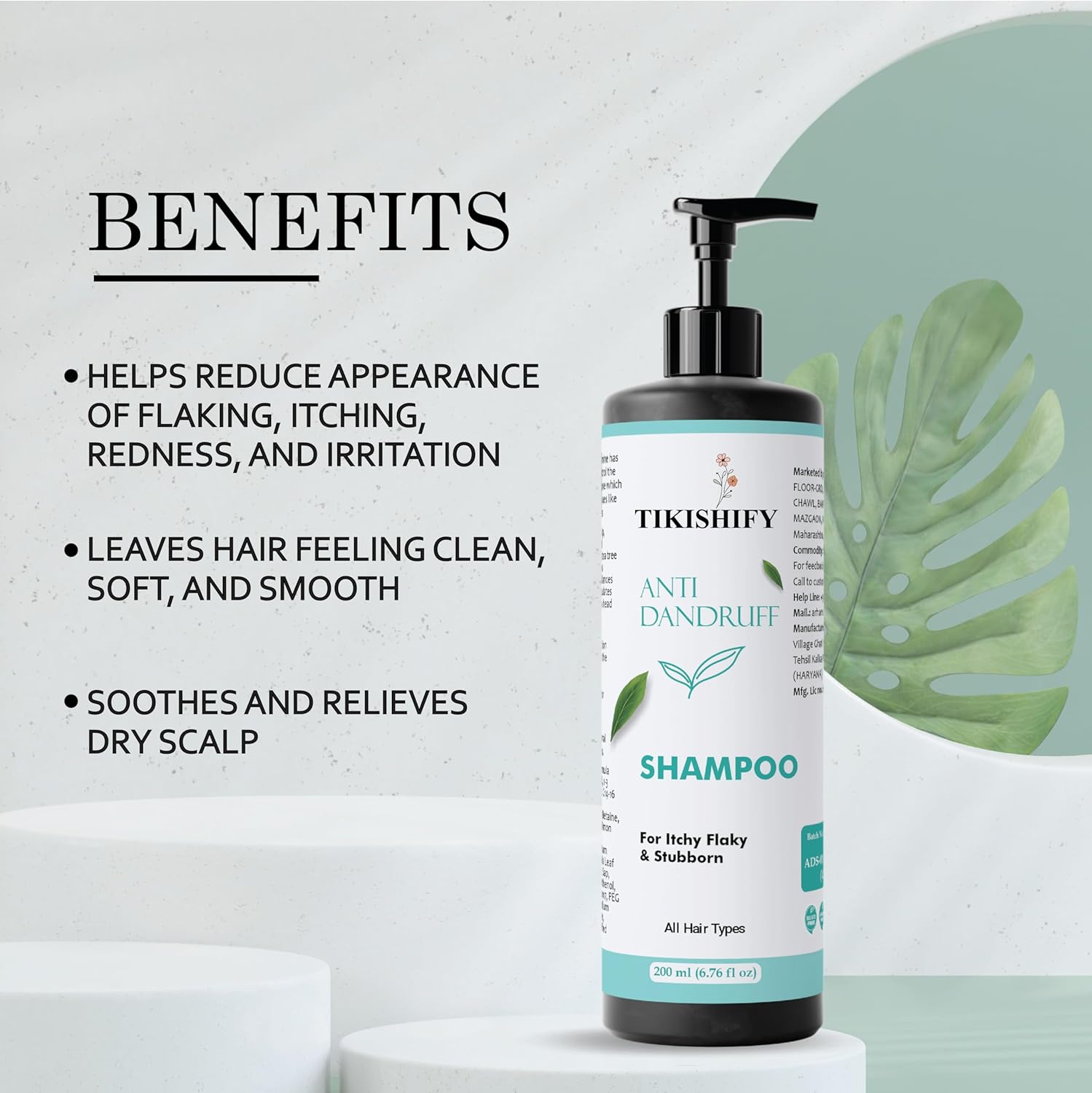 7 in 1 Repair Shampoo for All Hair Types, Damage Repair, Nourishing, Smoothening, Softening, 200 ml (Anti dandruff shampoo)